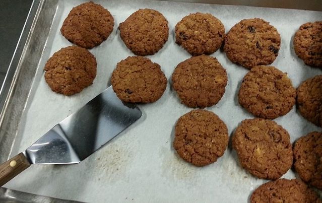 Oatmeal Ginger Pear Cookies