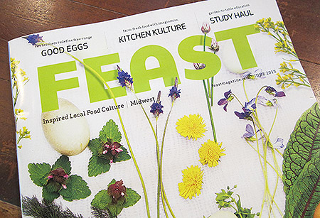 Feast Magazine June 2015 Cover