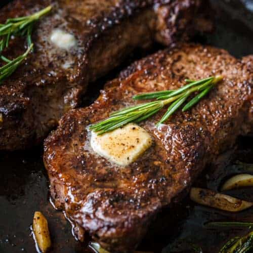Steak meal preparation